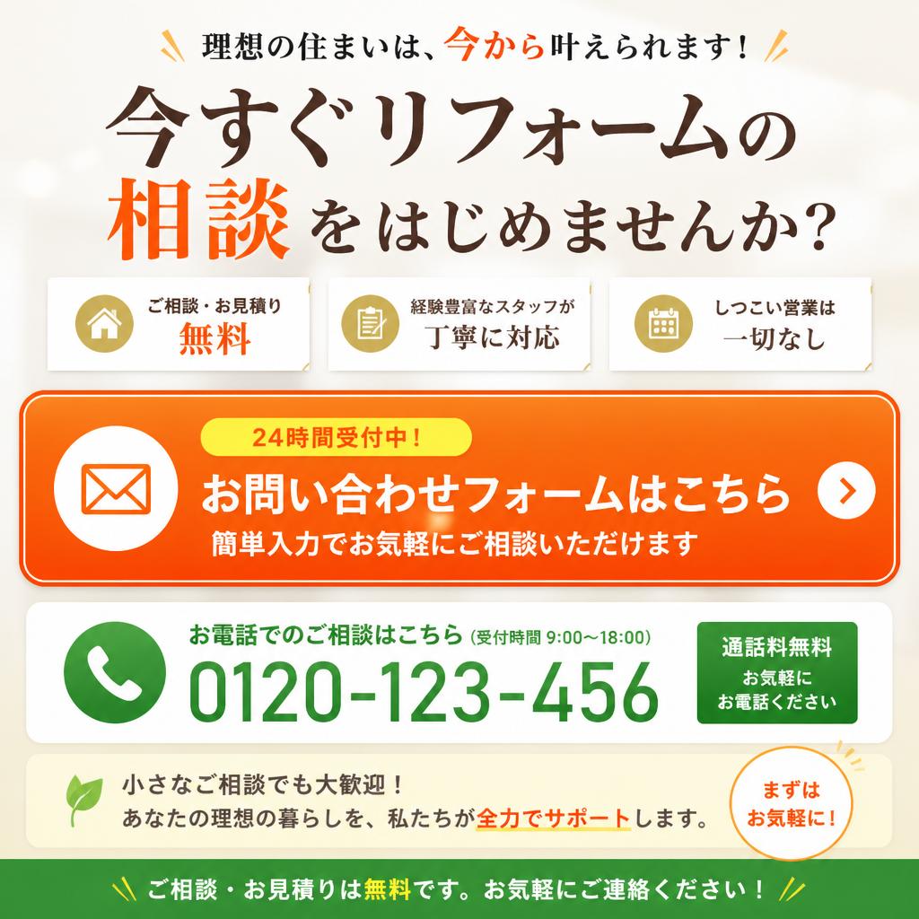 今すぐお問い合わせを！