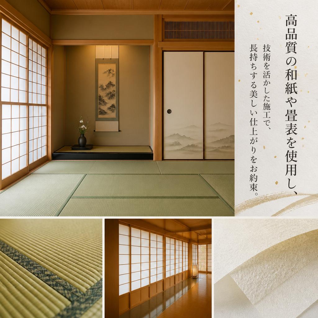 こだわりの素材と職人の技