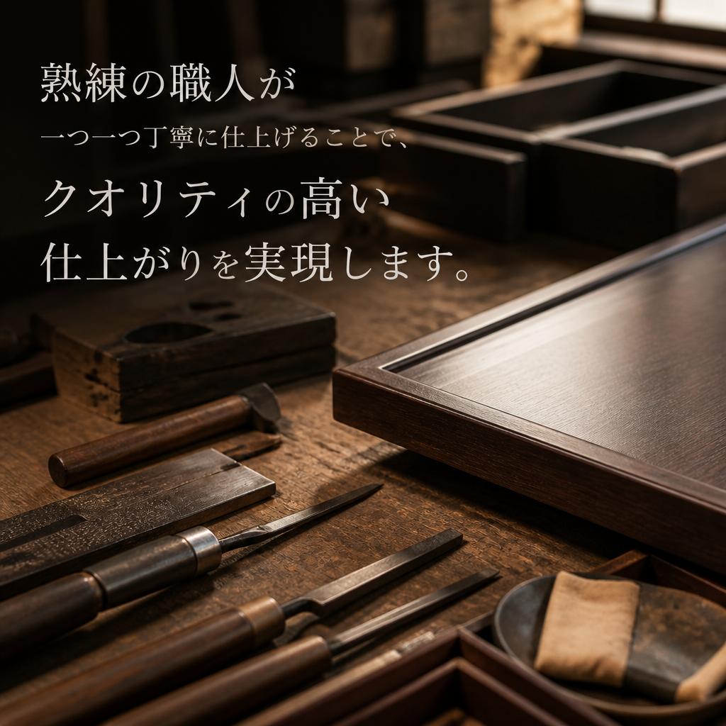 5. 専門職人の丁寧な作業