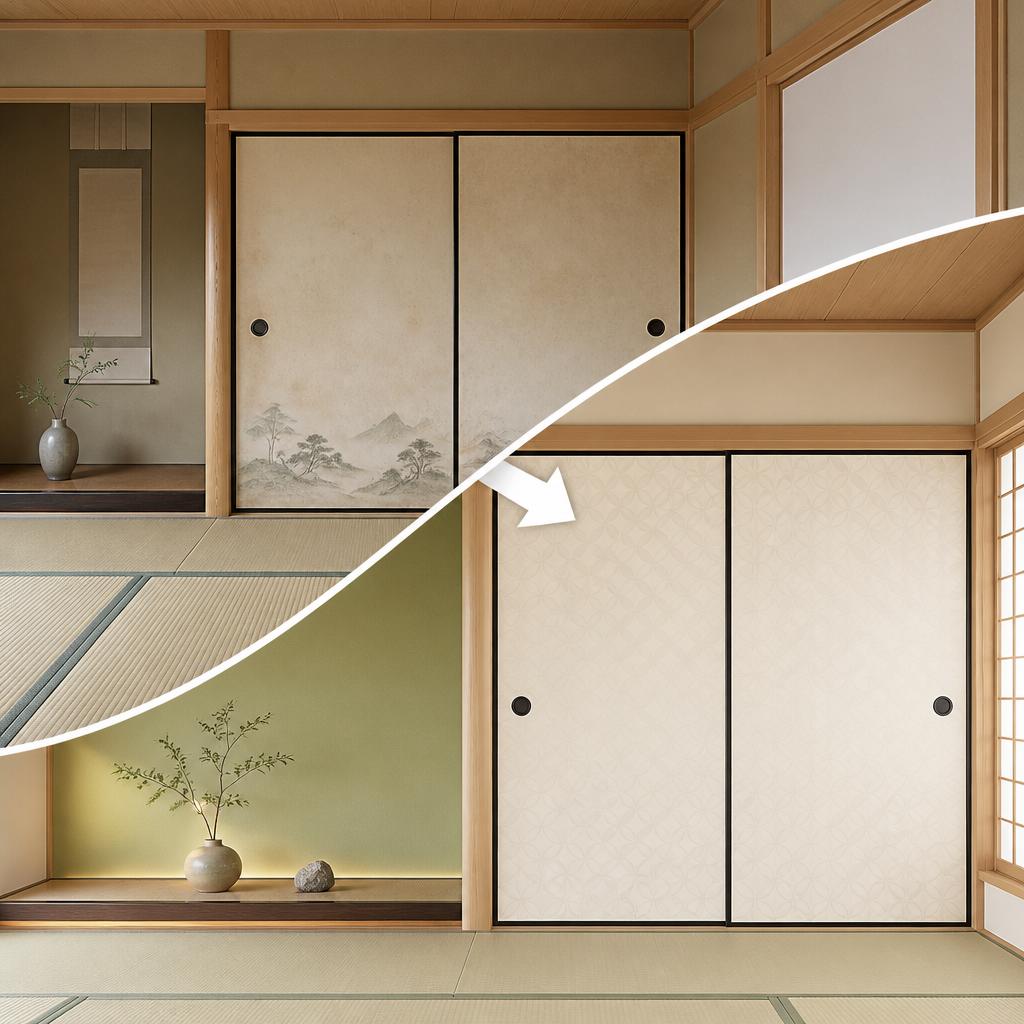ふすま張替えで和室の印象を一新しませんか？